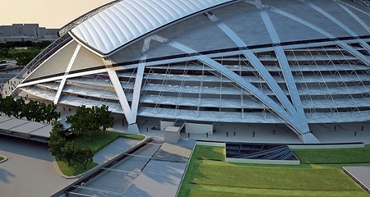 بزرگ ترین سازه سقف متحرک در جهان | تکفارسsingapore_national_stadium-6